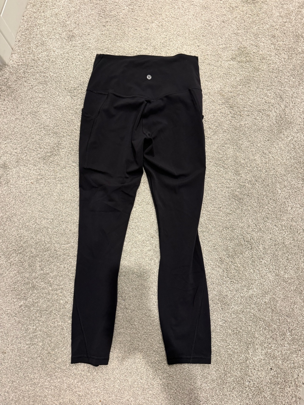 Lululemon Align High Rise Pant with Pockets 25" Black size 8 - Picture 2 of 5